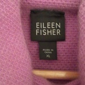 Beautiful Eileen Fisher Cashmere Lavender Knit XL Top